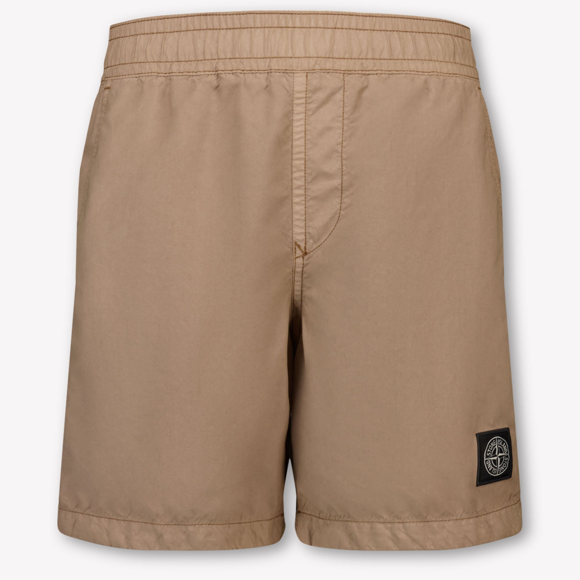 Stone Island Kids Boys Swimwear In Light Gray