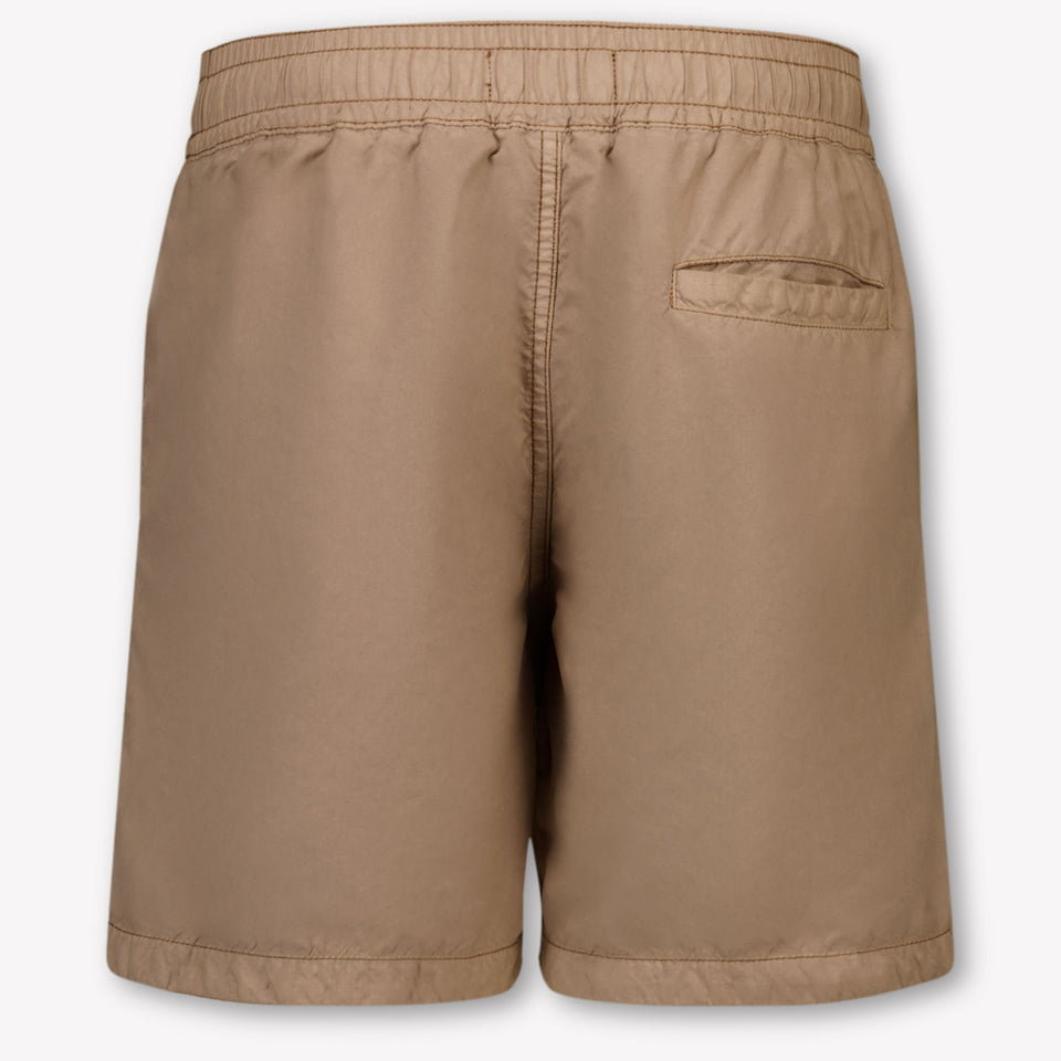 Stone Island Kids Boys Swimwear In Light Gray