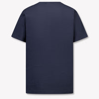 Stone Island Kinder Jungen T-Shirt In Marineblau
