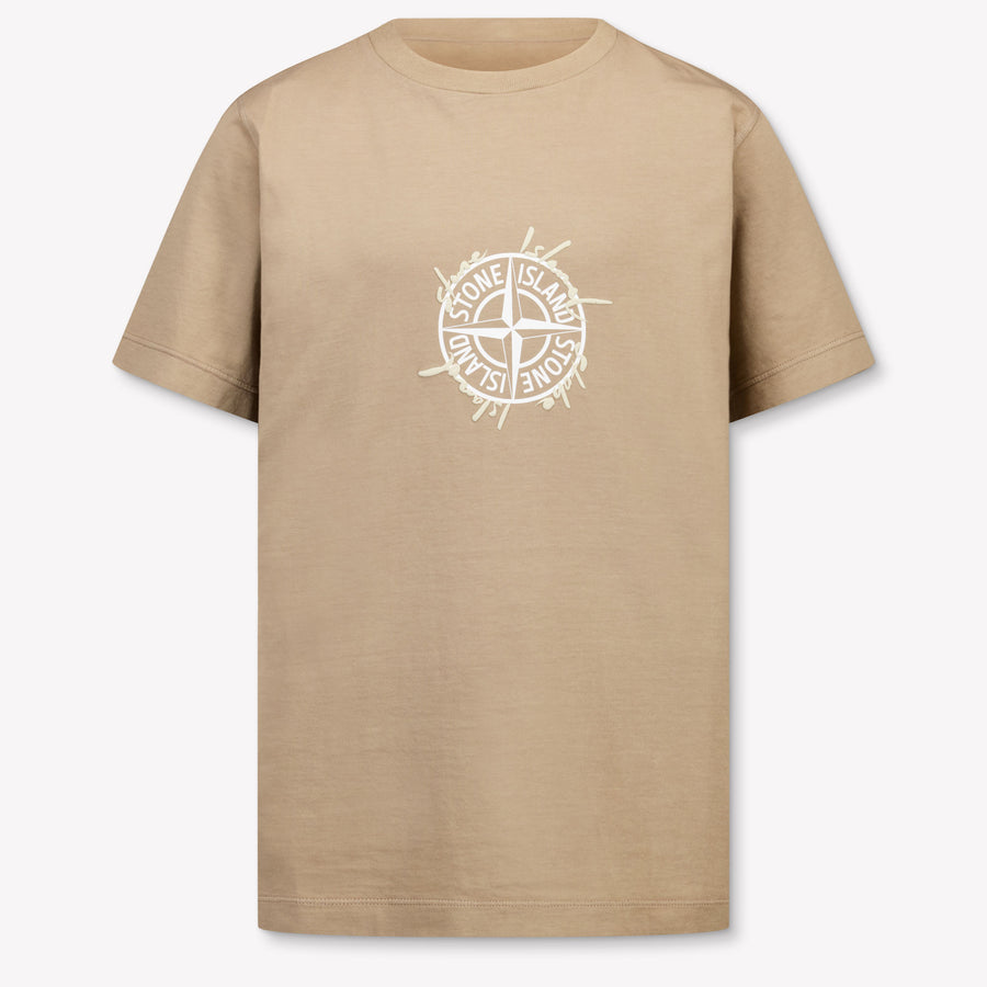 Stone Island niños Chicos Camiseta adentro Gris Claro