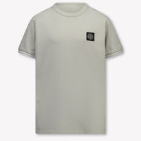 Stone Island Bambini Ragazzi Maglietta dentro Grigio Chiaro