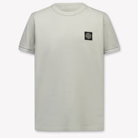 Stone Island Bambini Ragazzi Maglietta dentro Grigio Chiaro