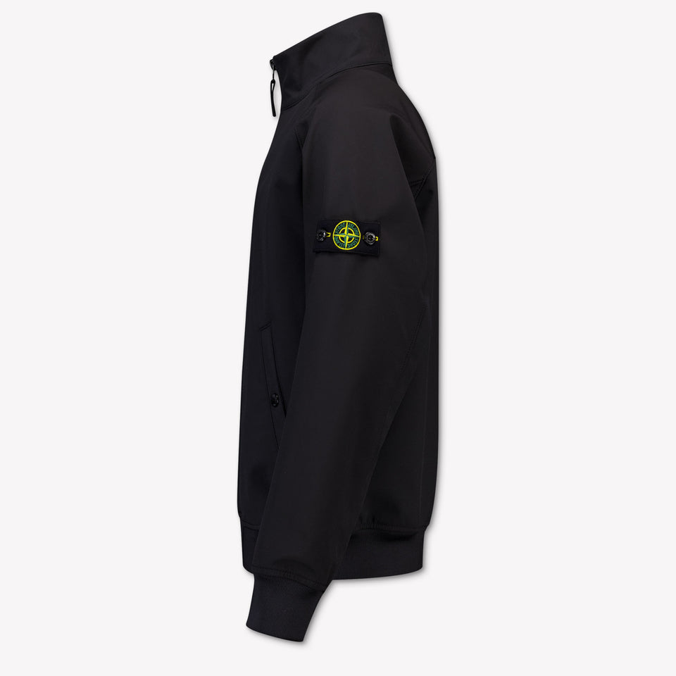 Stone Island Kids Boys In between jacket Black
