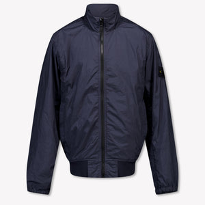 Stone Island Kinder Jongens Zomerjas In Navy