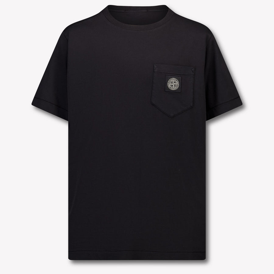 Stone Island Bambini Ragazzi Maglietta dentro Nero