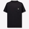 Stone Island Bambini Ragazzi Maglietta dentro Nero