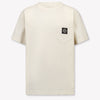 Stone Island Bambini Ragazzi Maglietta dentro Off White