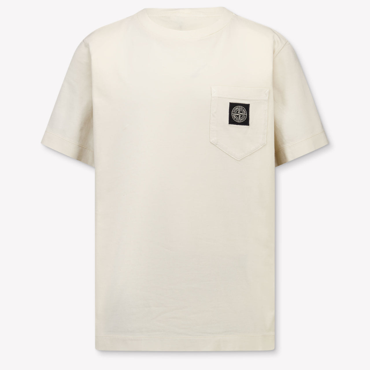 Stone Island niños Chicos Camiseta adentro Blanco Roto