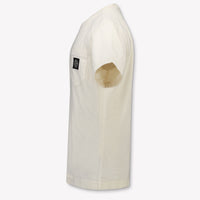 Stone Island niños Chicos Camiseta adentro Blanco Roto