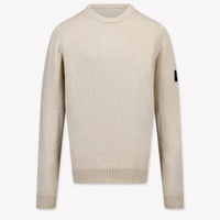 Stone Island Kinder Jungen Pullover rein Beige