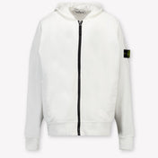 Stone Island niños Chicos Cárdigan en Blanco