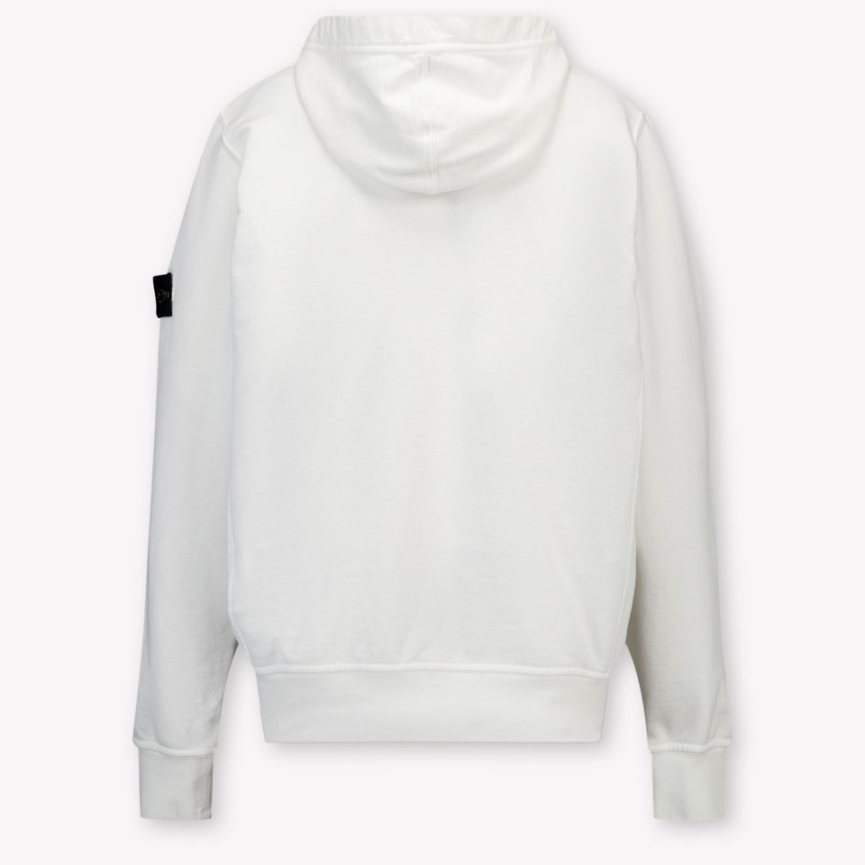 Stone Island niños Chicos Cárdigan en Blanco