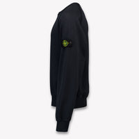 Stone Island Kinder Jungen Pullover rein Schwarz