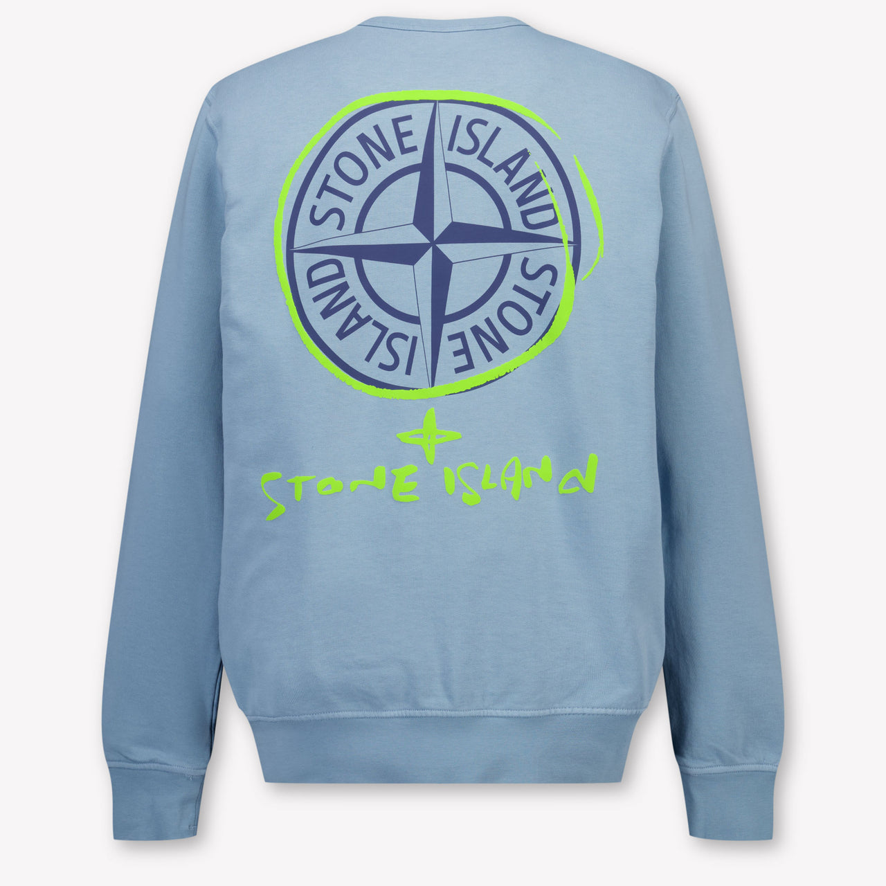 Stone Island Bambini Ragazzi Maglione In Azzurro