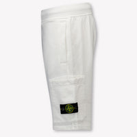 Stone Island Bambini Ragazzi Pantaloncini dentro Bianco