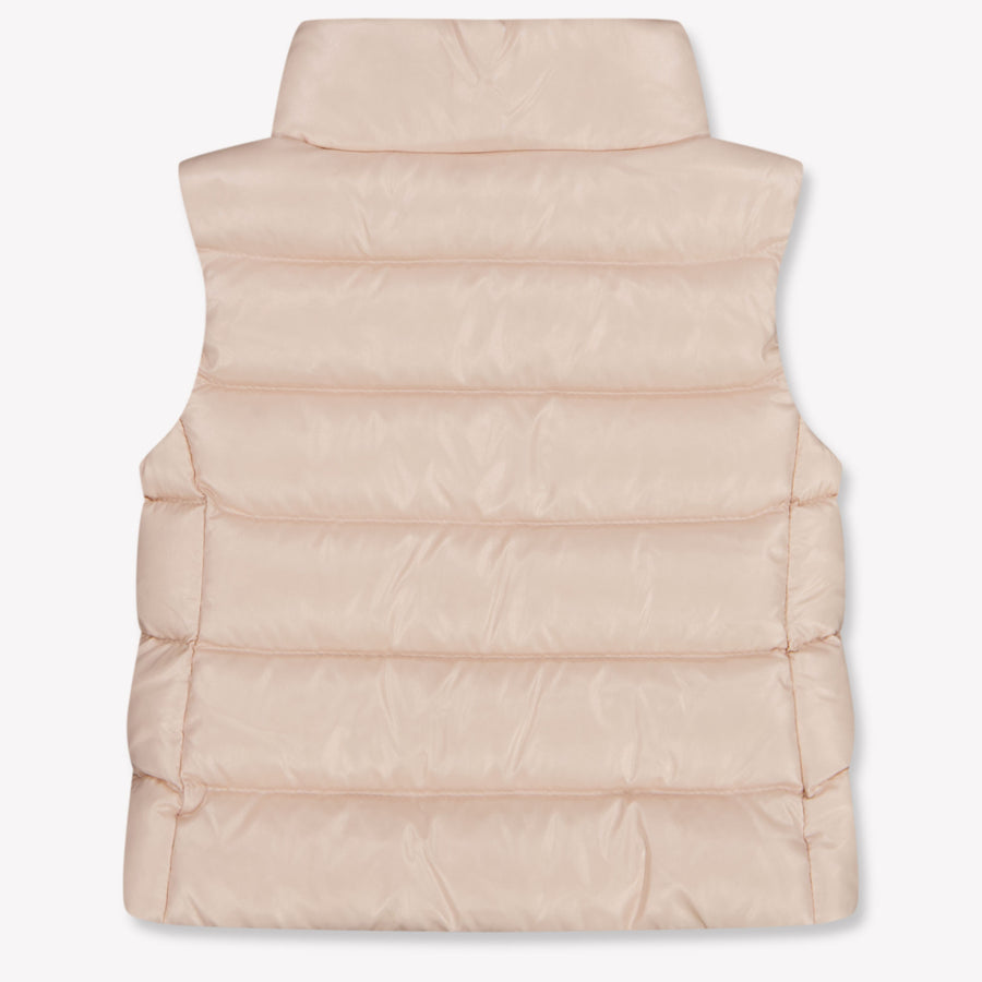 Moncler bebé ghany Chicas Chaleco interior Rosa claro