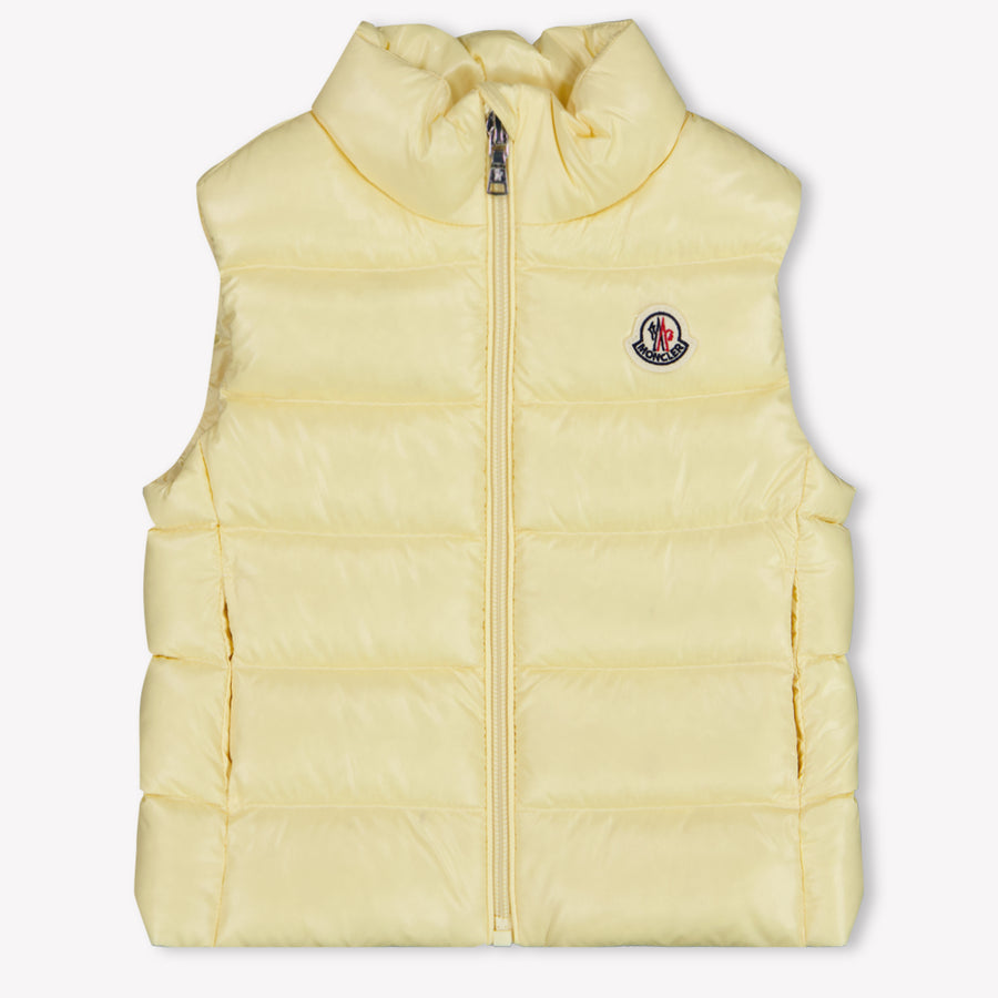 Moncler bebé ghany Chicas Chaleco interior Amarillo