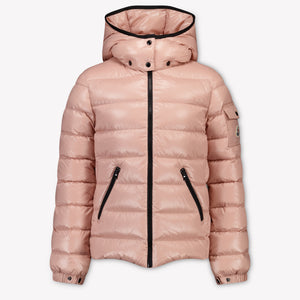 Moncler Bady Kinder Filles Manteaux d'hiver Rose Léger
