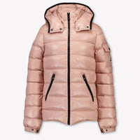 Moncler Bady Kinder Filles Manteaux d'hiver Rose Léger