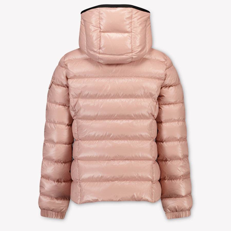 Moncler Bady Kinder Filles Manteaux d'hiver Rose Léger