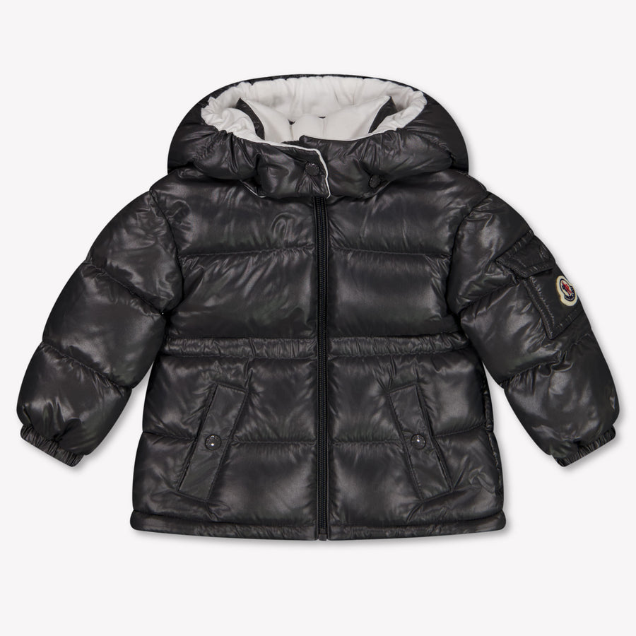 Moncler Marie bébé Filles Manteaux d'hiver Anthracite