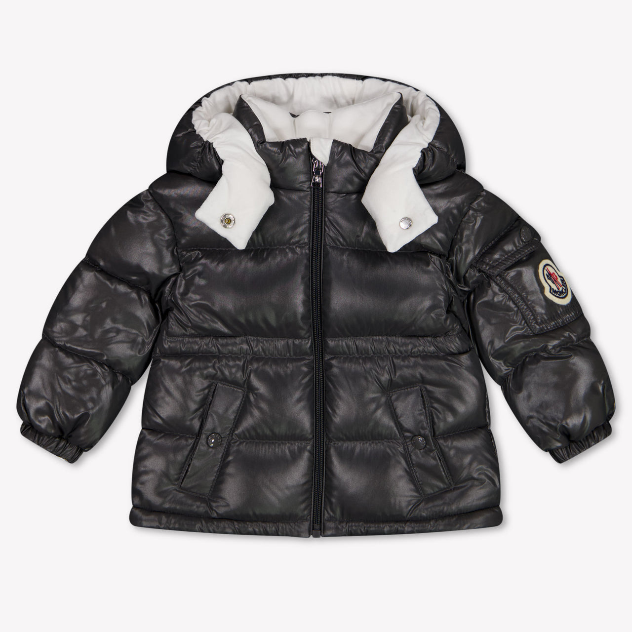 Moncler María bebé Chicas Abrigos de invierno en Antracita
