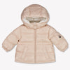 Moncler María bebé Chicas Abrigos de invierno en Rosa claro