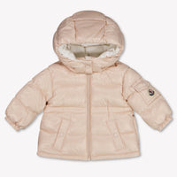 Moncler María bebé Chicas Abrigos de invierno en Rosa claro