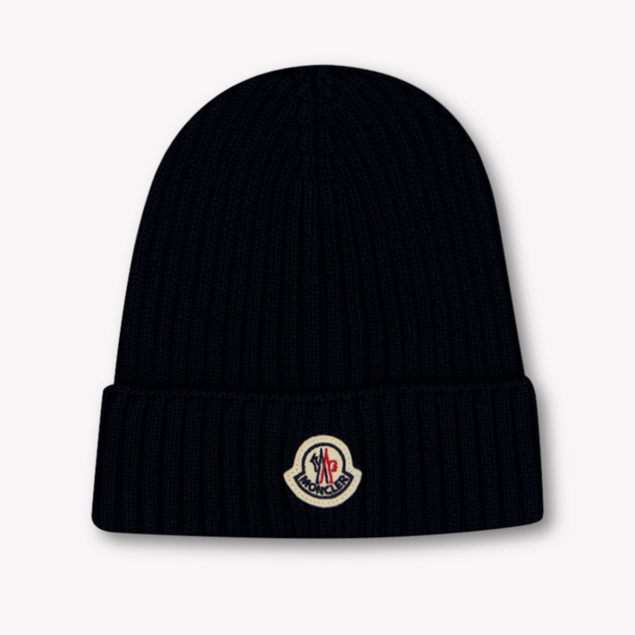 Moncler Kinder Jungen Hut rein Marineblau