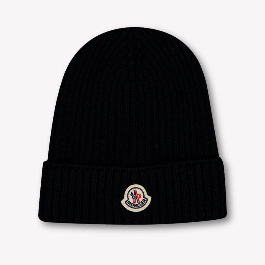 Moncler Bambini Ragazzi Cappello dentro Nero
