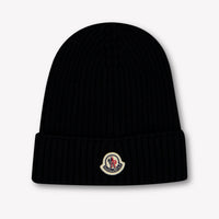 Moncler Kinder Jungen Hut rein Schwarz