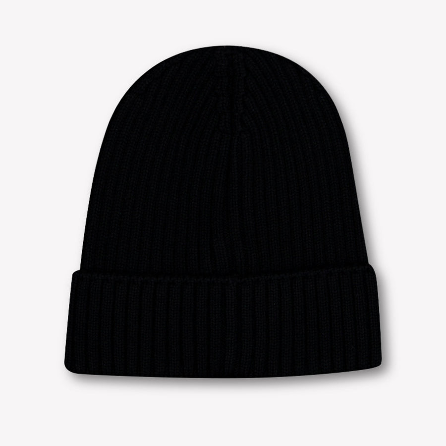Moncler Kinder Jungen Hut rein Schwarz