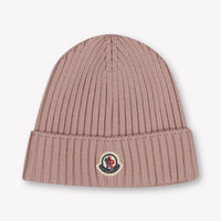 Moncler Kinder Meisjes Muts In Licht Roze