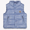 Moncler Bernard Bébé Garçons Bodywarmer Bleu Clair