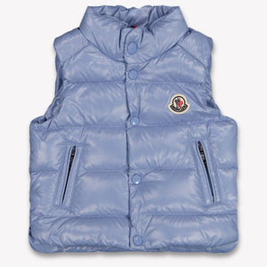 Moncler Bernard Bébé Garçons Bodywarmer Bleu Clair