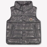 Moncler Bernardo bebé Chicos Chaleco interior Gris