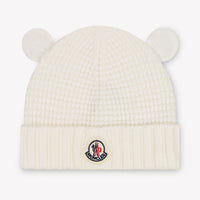 Moncler bebe Unisex sombrero en Blanco Roto