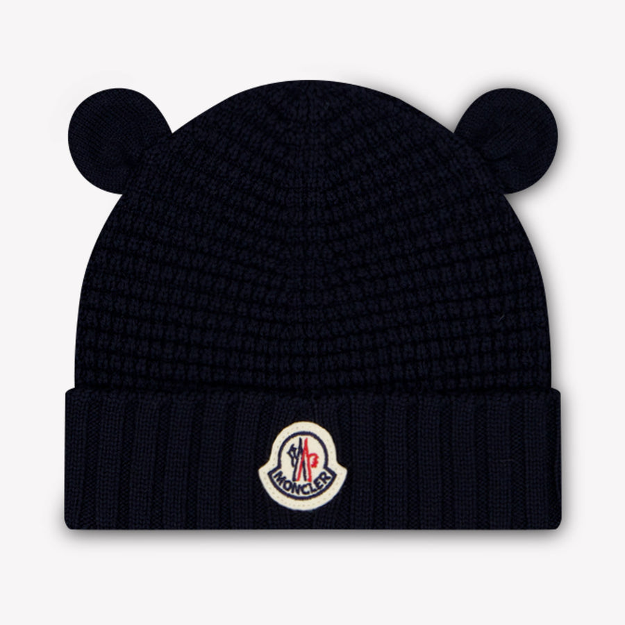 Moncler bebe Unisex sombrero en Navy