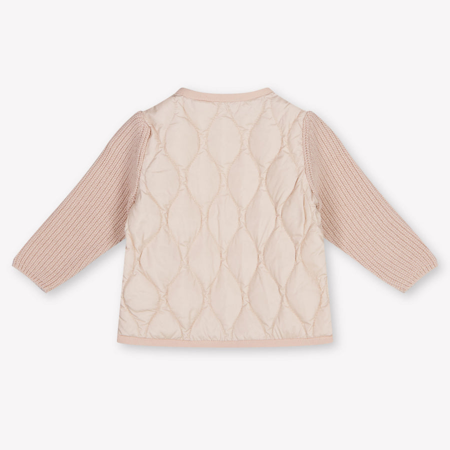 Moncler bebe Chicas Cárdigan en Rosa claro