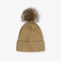 Moncler Kinder Mädchen Hut rein Beige