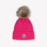 Moncler Kinder Mädchen Hut rein Fuchsia