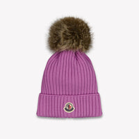 Moncler Enfants Filles Chapeau dedans Rose