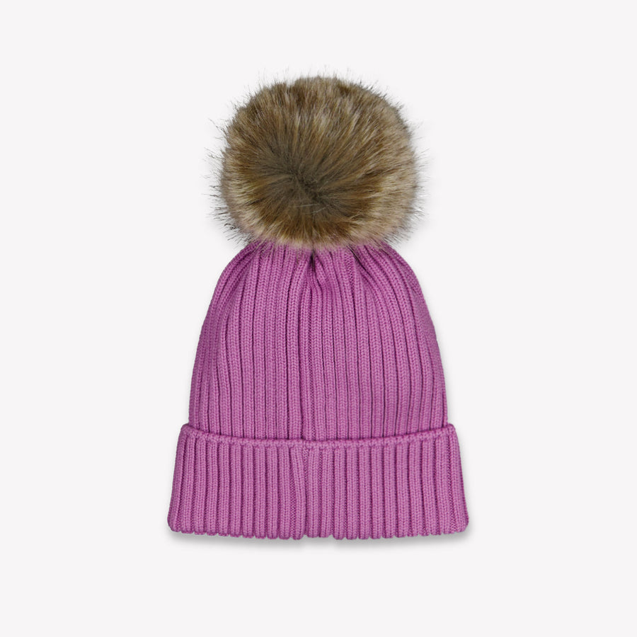 Moncler Enfants Filles Chapeau dedans Rose