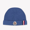 Moncler bebe Chicos sombrero en Azul