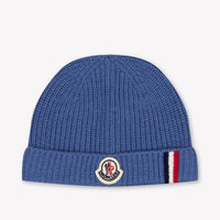 Moncler bebe Chicos sombrero en Azul