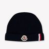 Moncler bebe Chicos sombrero en Navy