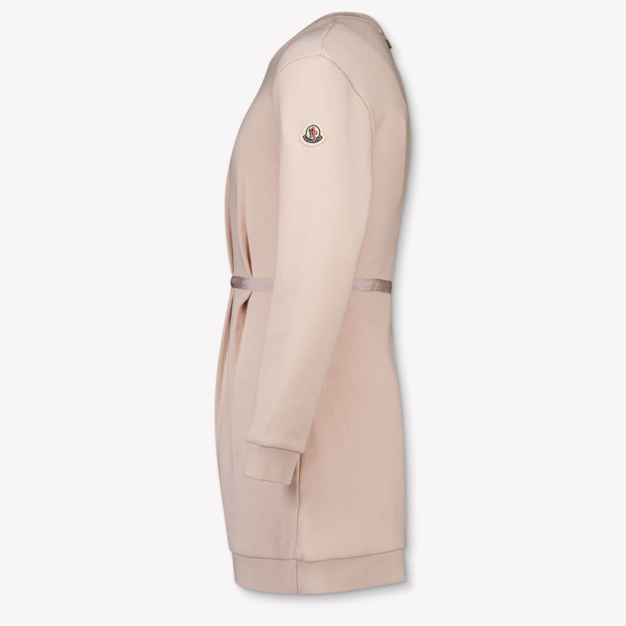 Moncler Enfants Filles Habillez-vous Rose Léger