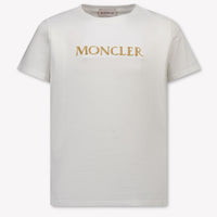 Moncler Enfants Filles T-shirt dans Blanc