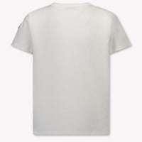 Moncler Enfants Filles T-shirt dans Blanc