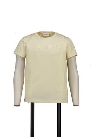 Moncler Kinder Mädchen T-Shirt In Gelb
